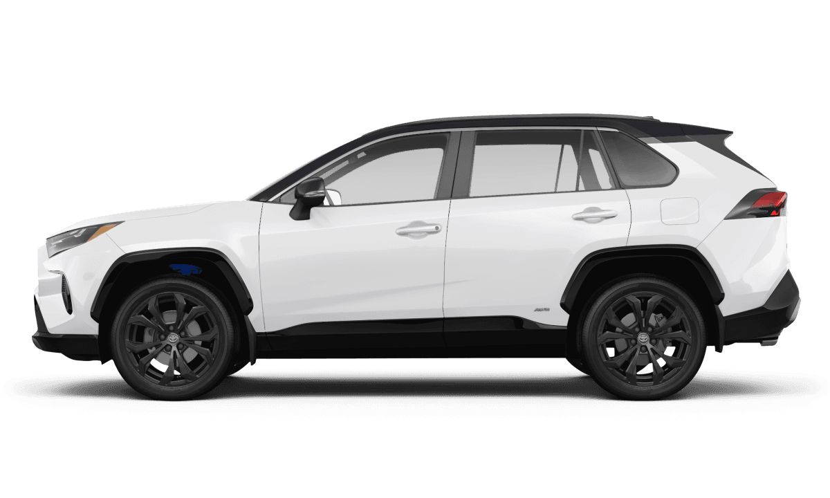 Toyota RAV4 Hybrid  - Side view Toyota RAV4 Hybrid  - Side view