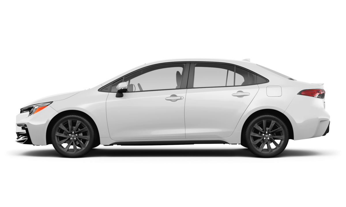 Toyota Corolla Cross Hybrid - Side view Toyota Corolla Cross Hybrid - Side view
