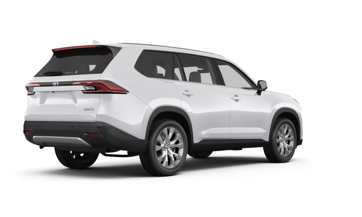 Toyota Grand Highlander - Back view Toyota Grand Highlander - Back view